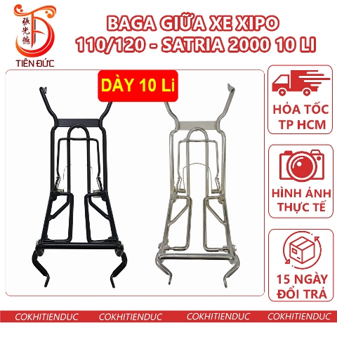 Baga Giữa Satria 2000 Su Xipo 110 120 Inox/Sơn Tĩnh Điện